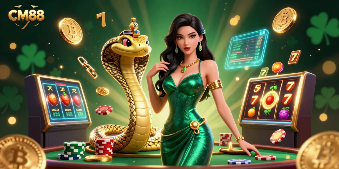 Engage with CM88 by winning big on slot games and crypto casino experiences.