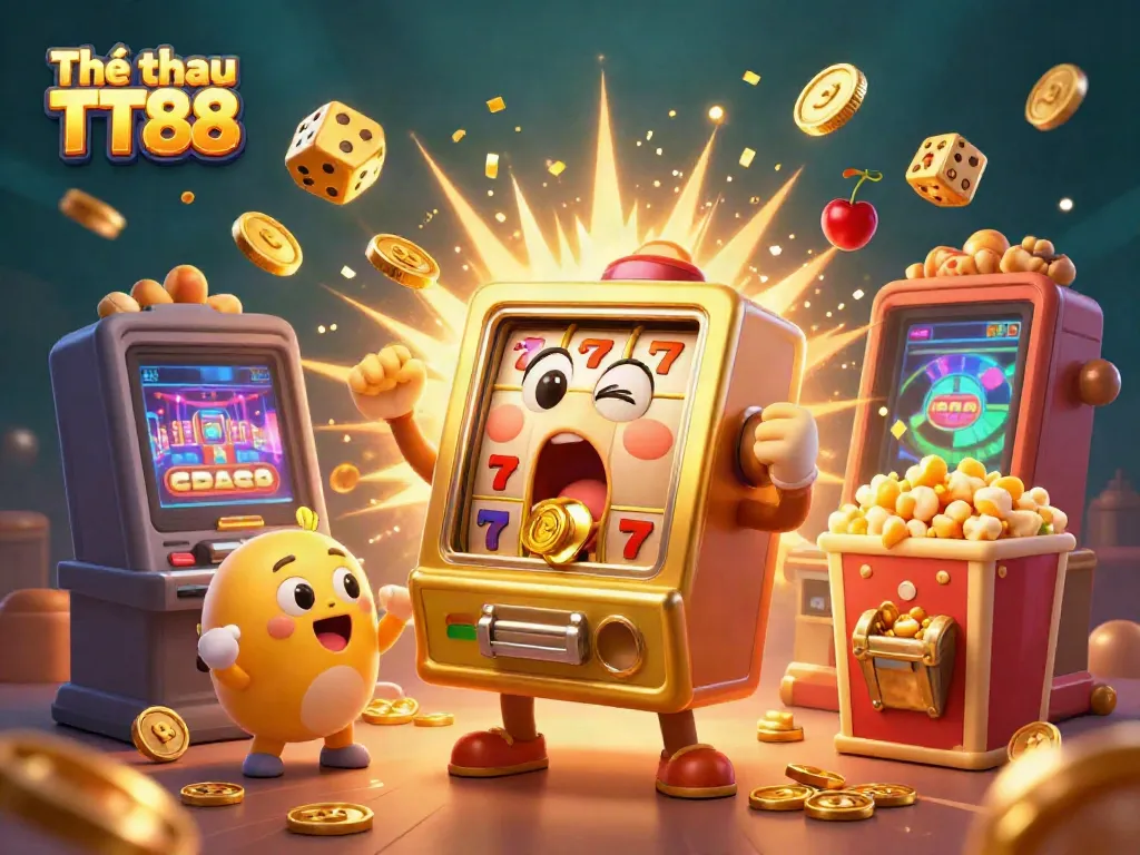 Players enjoy exciting moments at Thể thao TT88 with vibrant slot machines and spectacular game elements.