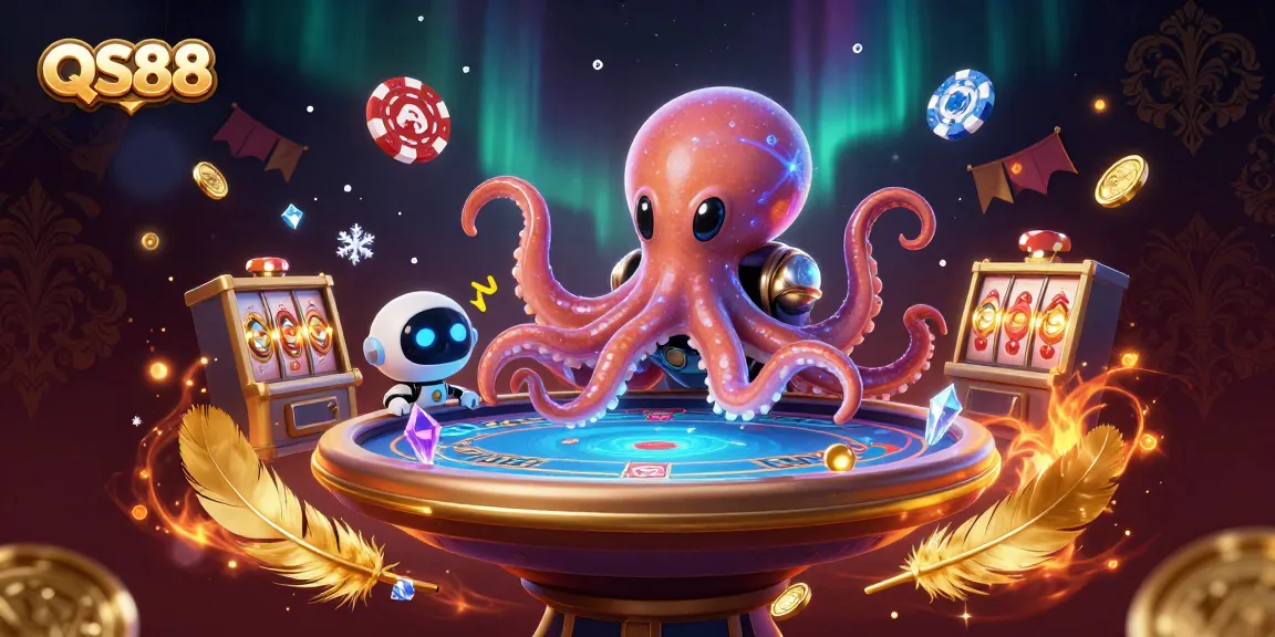 Experience thrilling gaming adventures at QS88 with alien characters and cosmic poker elements.
