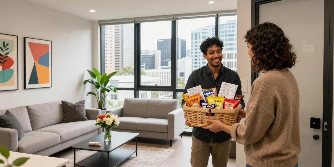 Managed hosting for Melbourne Airbnbs scene featuring a stylish apartment with a welcoming host and urban decor.