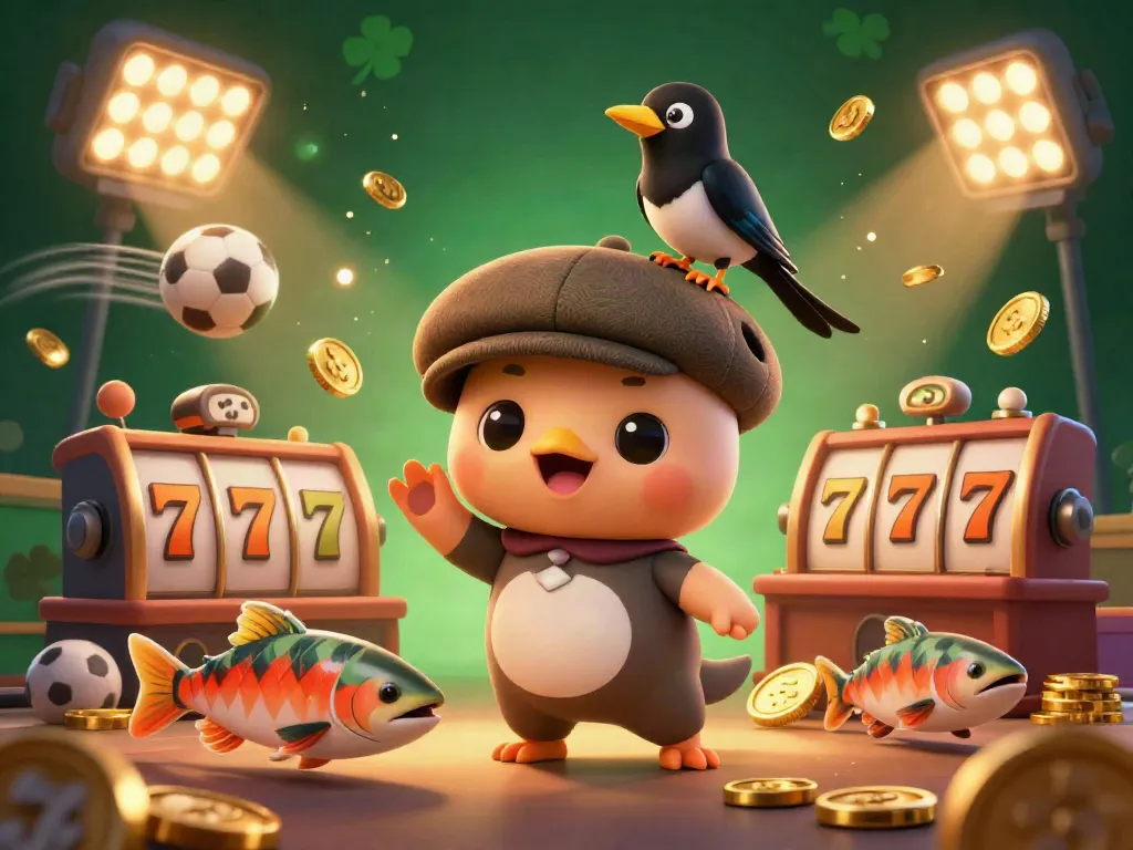 Experience the excitement of S666 with a vibrant, playful 3D illustration combining casino elements and characters.