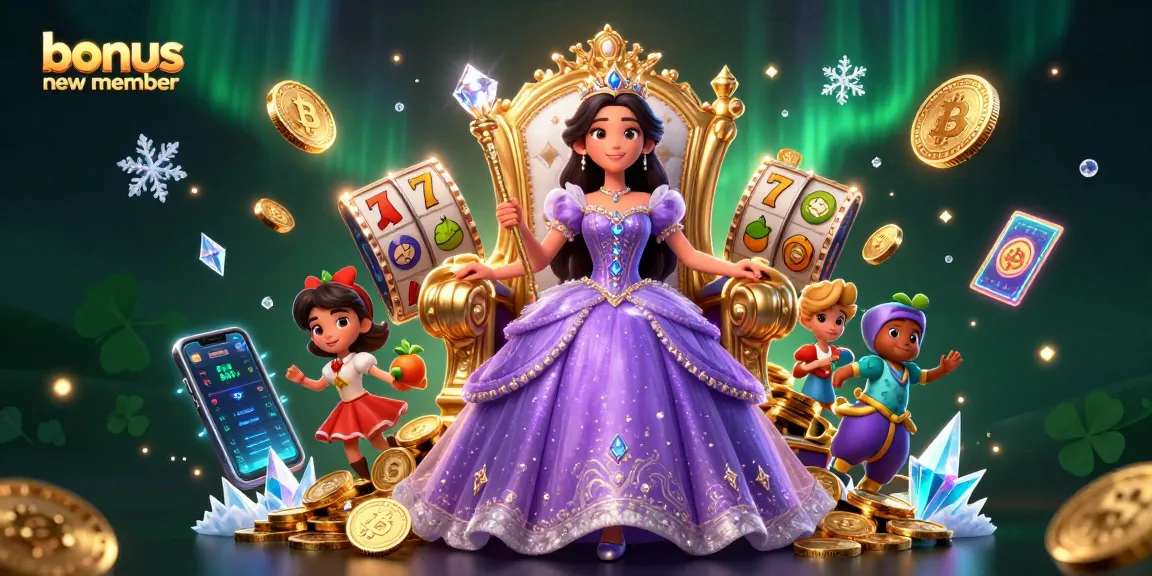 Experience the thrill of a bonus new member in this captivating casino illustration
