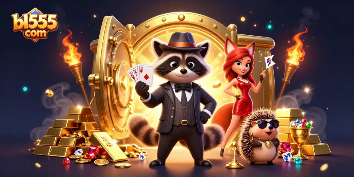 Experience thrilling gameplay at bl555 com with our animated casino characters and glimmering treasure.