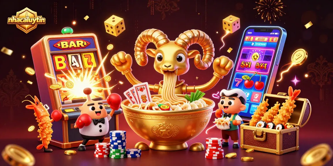 Experience exciting gaming adventures at nhacaiuytin with vibrant casino characters and jackpot elements.