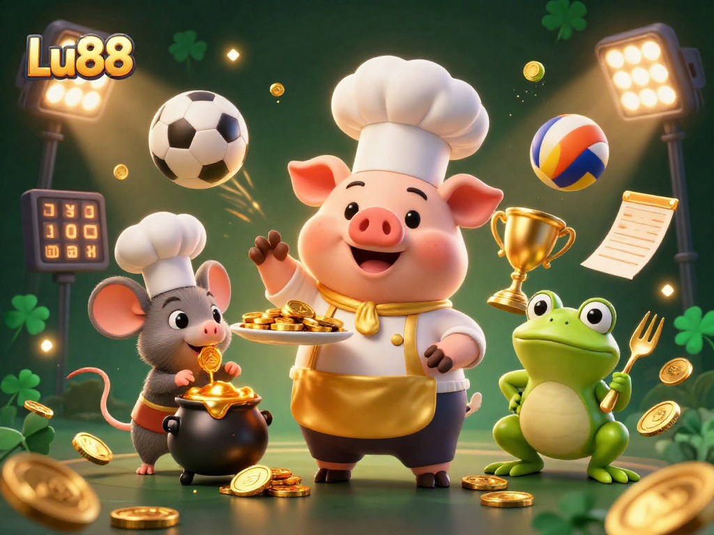 Lu88 offers exciting gameplay with dynamic characters, gold coins, and vibrant sports elements for gamblers.