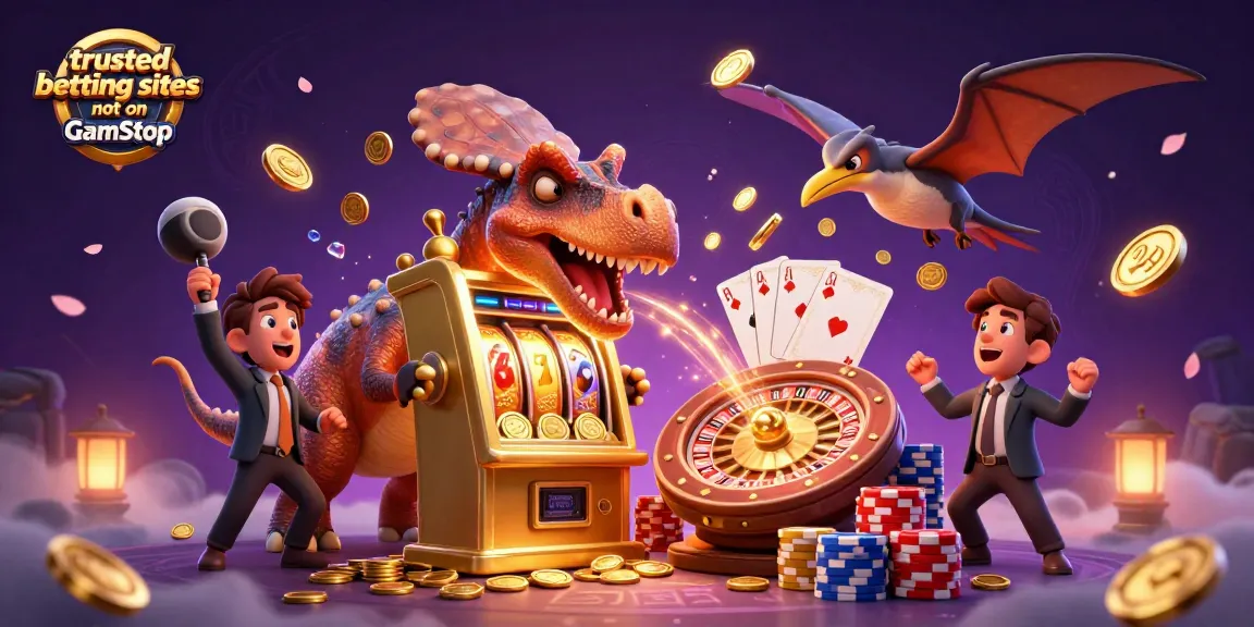 Enjoy trusted betting sites not on GamStop, with a pachycephalosaurus winning jackpots.