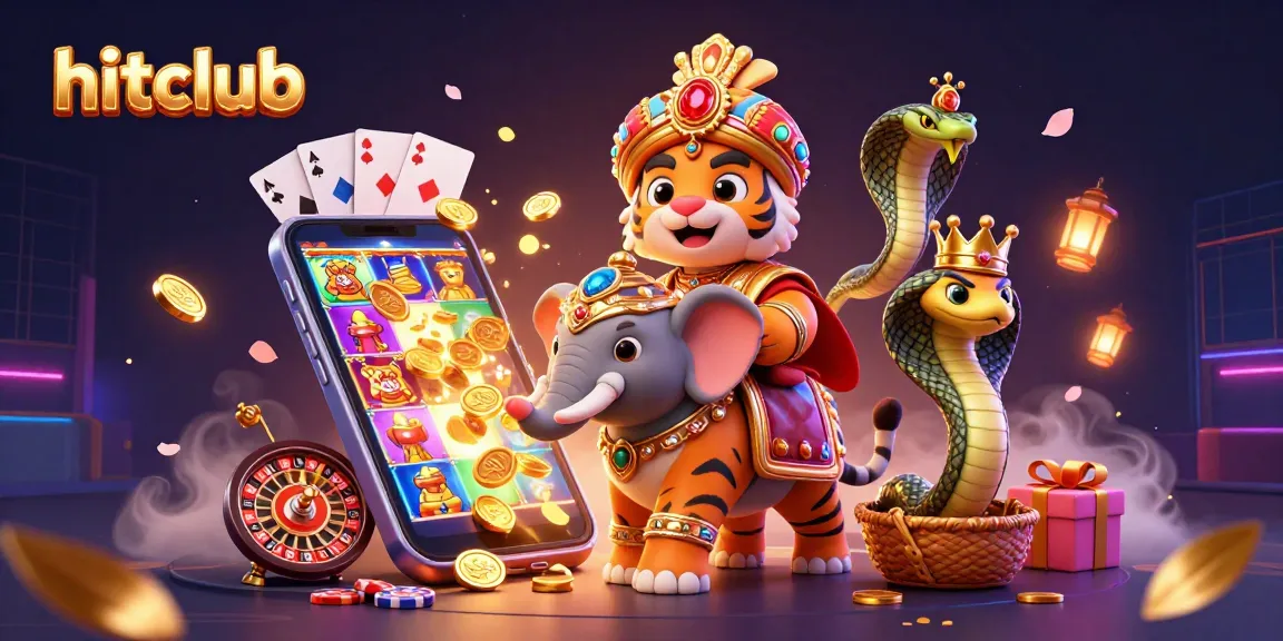 Spin the reels at hitclub with a grand 3D casino atmosphere featuring jewels and vibrant games.