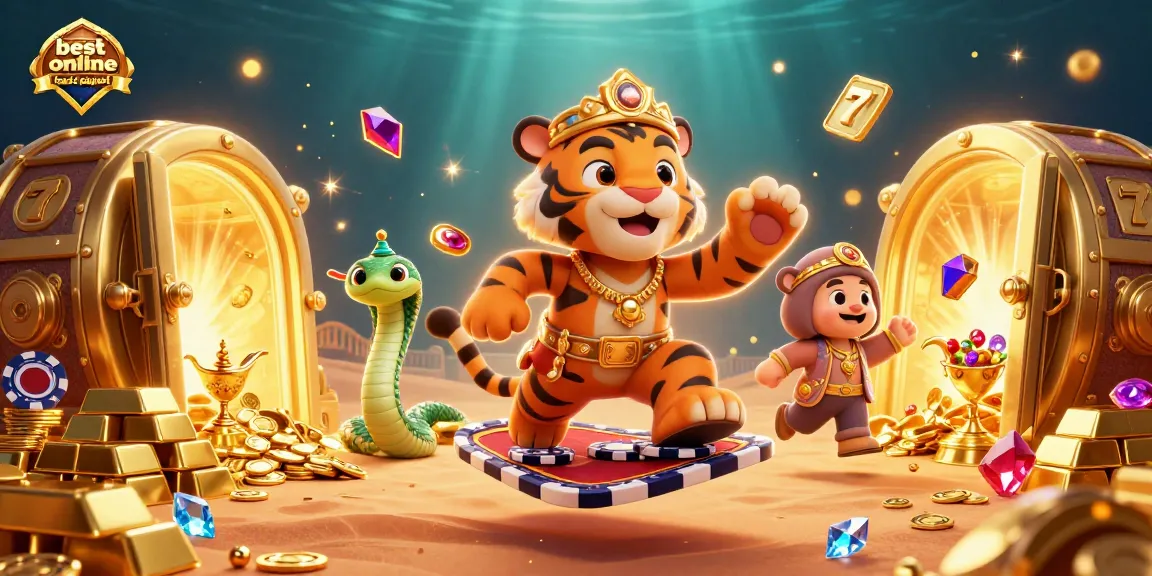 Experience the excitement of the best online casino fast payout with a vibrant and magical 3D scene.