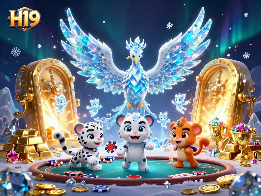 Experience thrilling H19 gaming moments with dynamic characters and dazzling casino elements.
