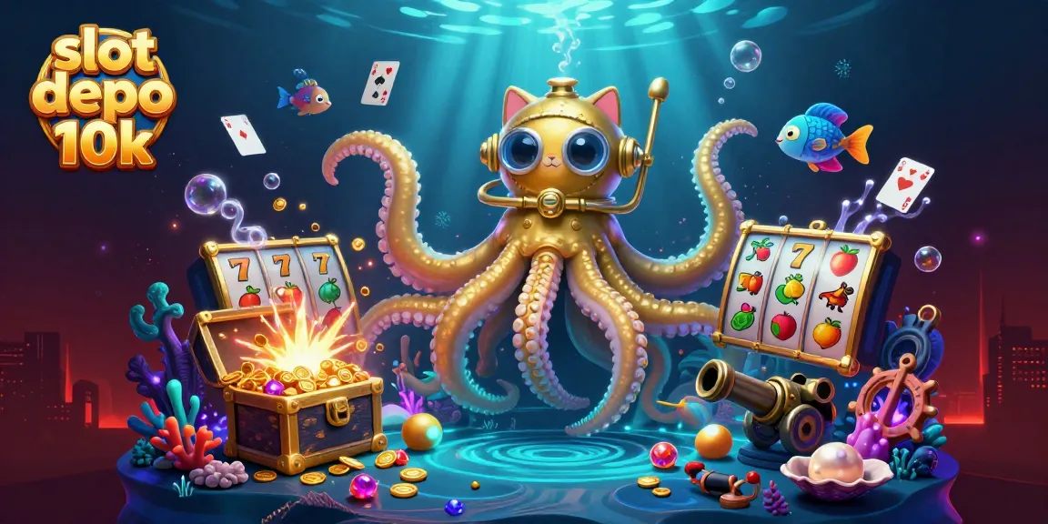 Experience thrilling wins with slot depo 10k amidst a treasure-filled ocean adventure.