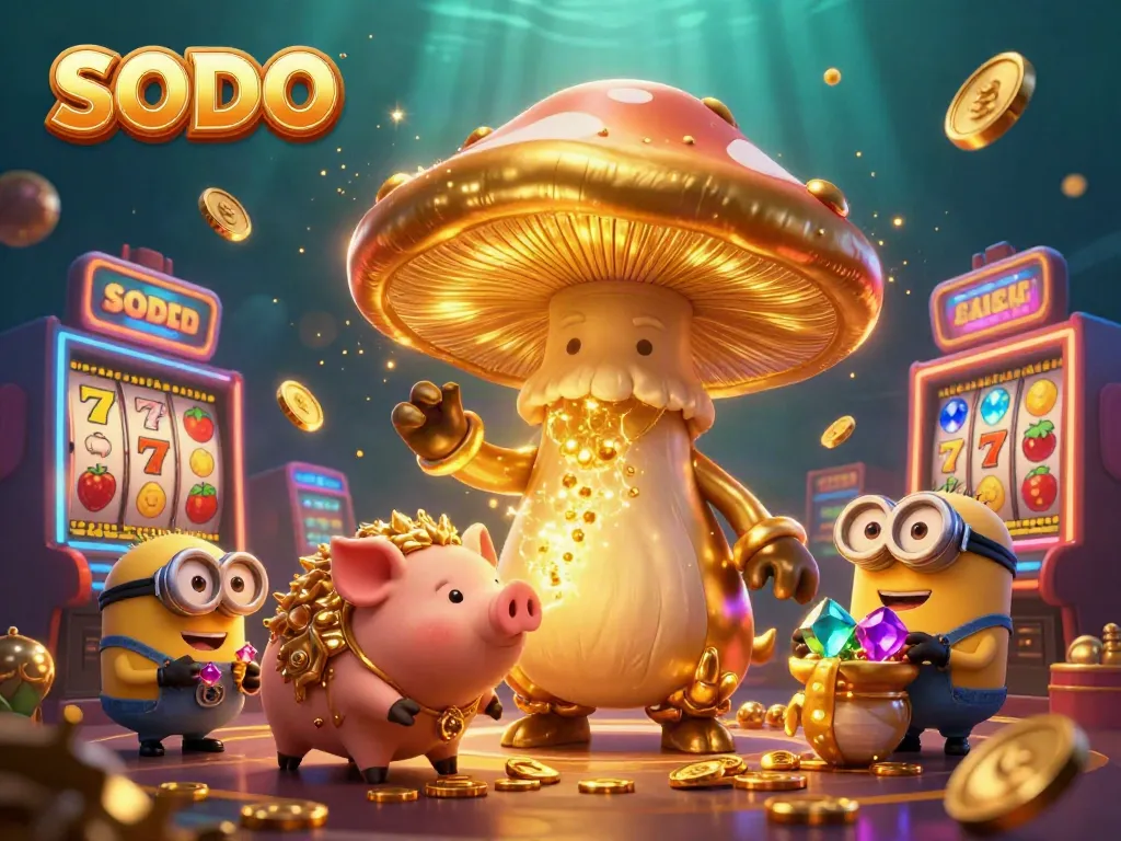 SODO transforms the casino experience with unique golden gaming charm and excitement.