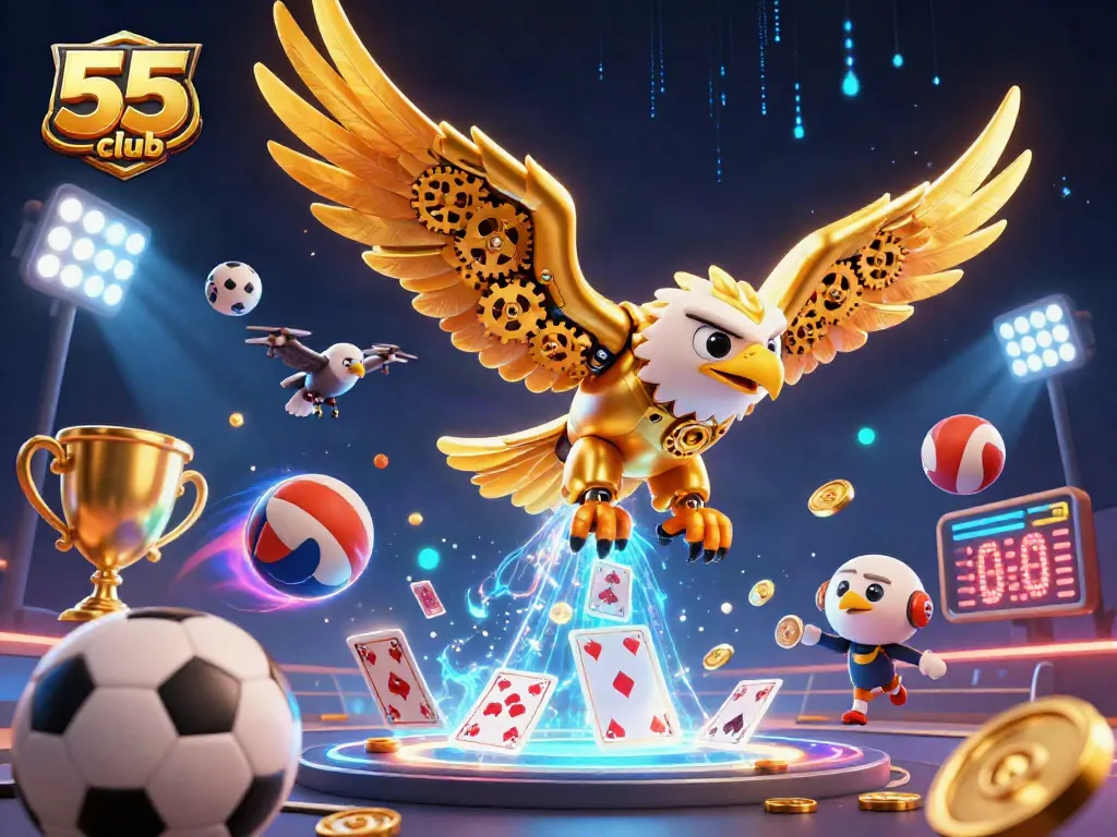 Engage in thrilling betting action at 55 club with dynamic gaming elements and vibrant casino energy.