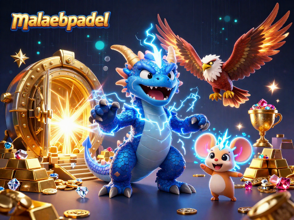 Experience thrilling action with malaebpadel as characters and treasures burst into life in a vivid scene