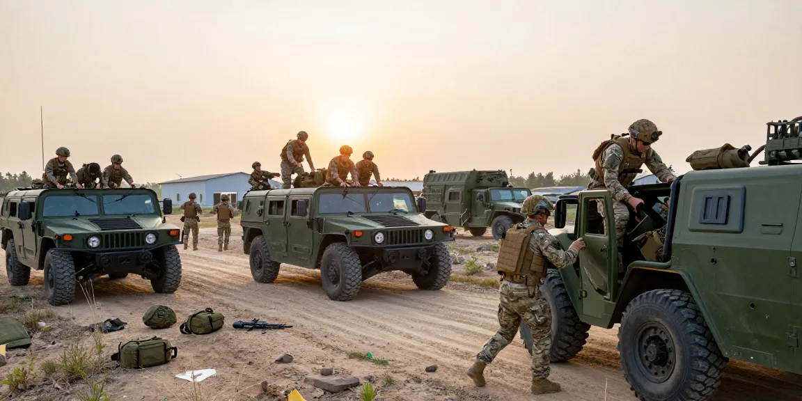 Soldiers operating vehicles during military training as 88M Motor Transport Operators, showcasing teamwork and logistics.