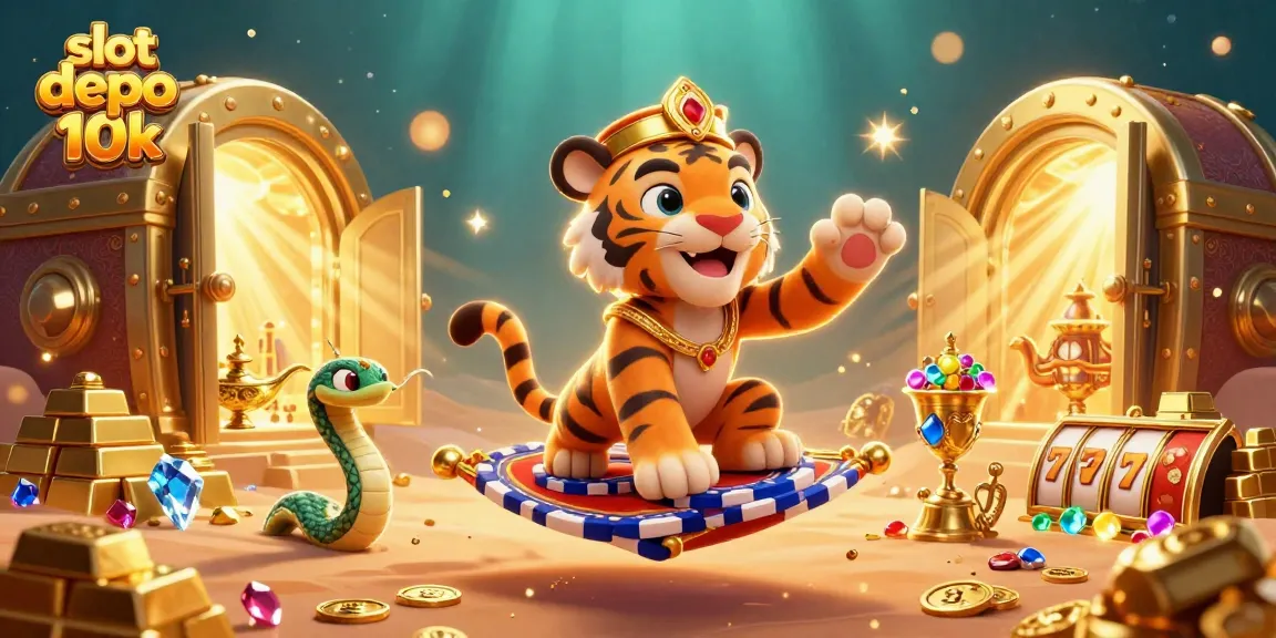 Experience thrilling wins with slot depo 10k in a vibrant casino fantasy world.