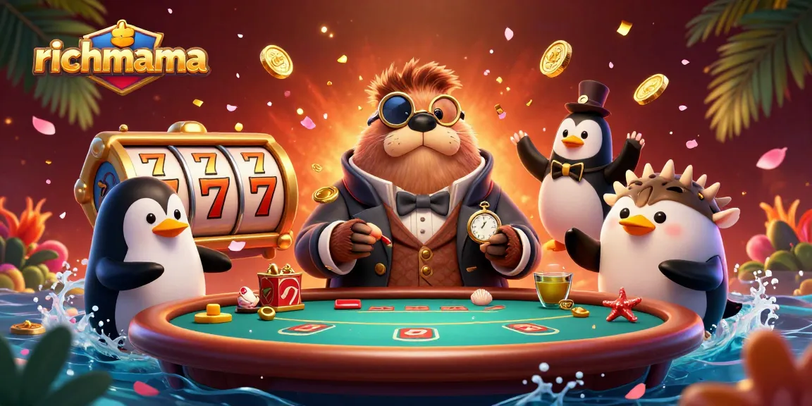 richmama offers thrilling poker battles with a walrus at the underwater table