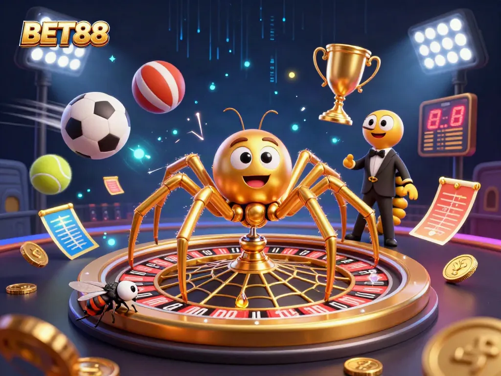 BET88 mang đến trải nghiệm cá cược thể thao hấp dẫn với không gian 3D tuyệt đẹp