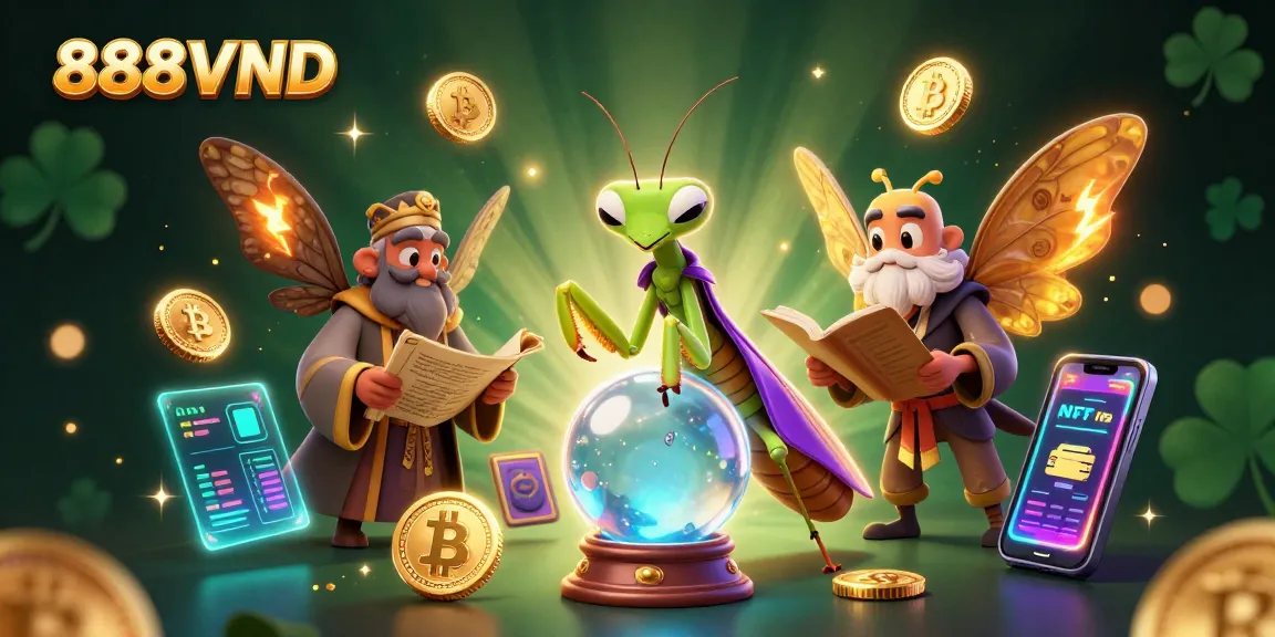 Experience thrilling 888VND gaming with engaging characters and vibrant casino elements.