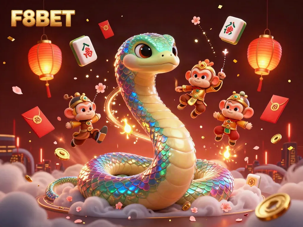 Win big at F8BET with engaging 3D casino-themed imagery featuring vibrant characters and elements.