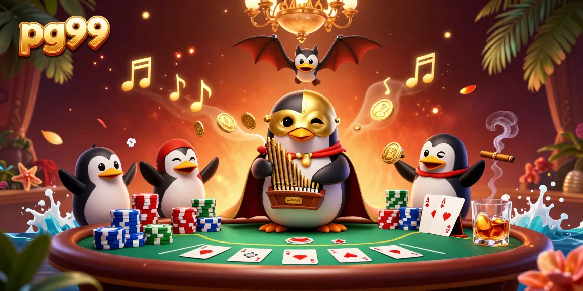 Experience thrilling gaming strategies with pg99 in an exciting casino scene.