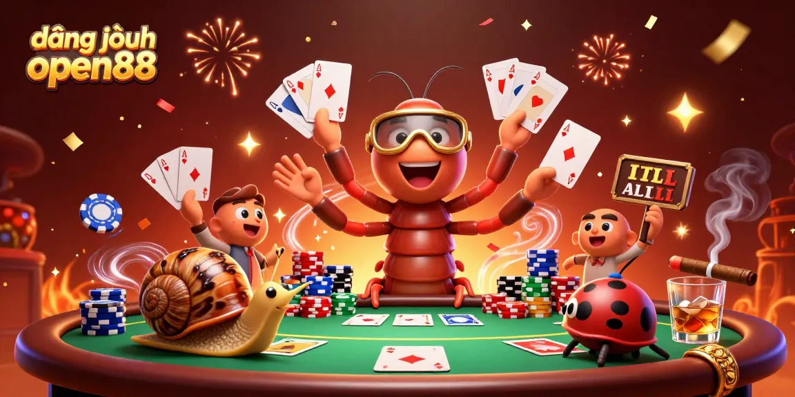 Experience the excitement of đăng nhập open88 with vibrant casino imagery showcasing playful characters and rich gaming elements.